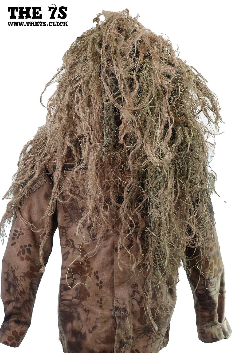 Tactical concealment ghillie hat - Grassland camouflage-1